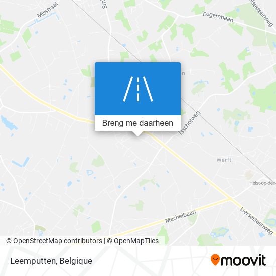 Leemputten kaart