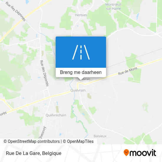 Rue De La Gare kaart