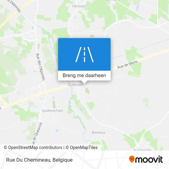 Rue Du Chemineau kaart