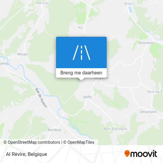 Al Rèvîre kaart