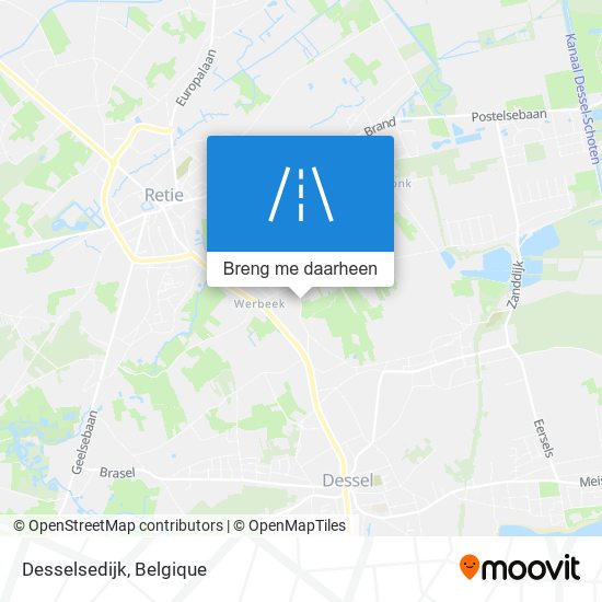 Desselsedijk kaart