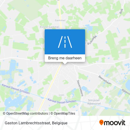 Gaston Lambrechtsstraat kaart