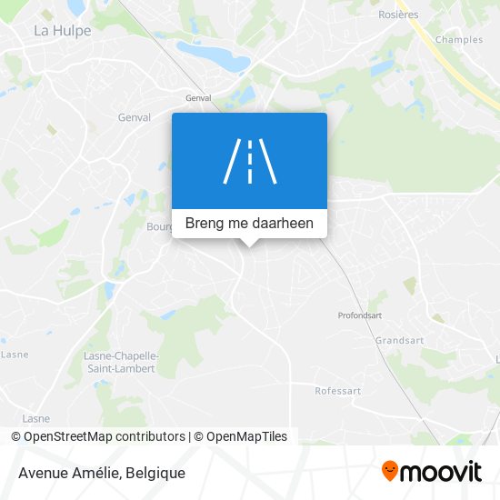Avenue Amélie kaart