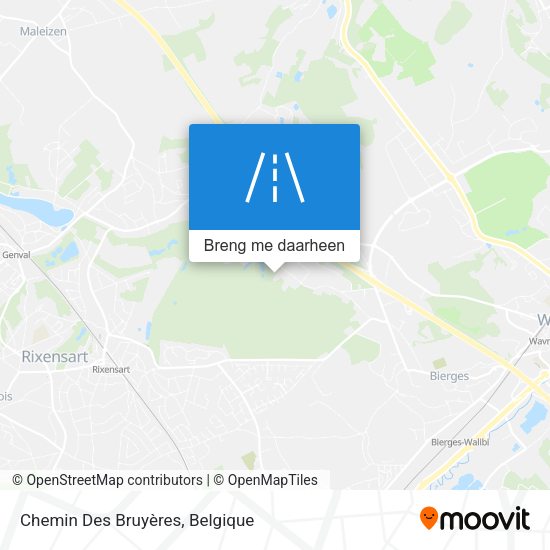 Chemin Des Bruyères kaart