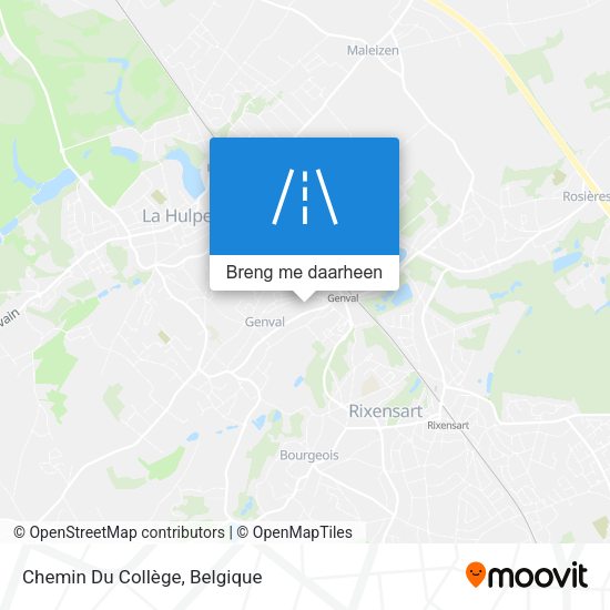 Chemin Du Collège kaart
