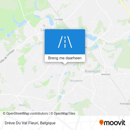 Drève Du Val Fleuri kaart