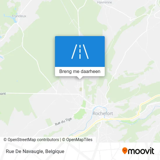 Rue De Navaugle kaart