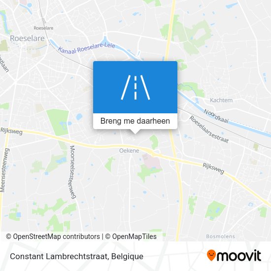 Constant Lambrechtstraat kaart