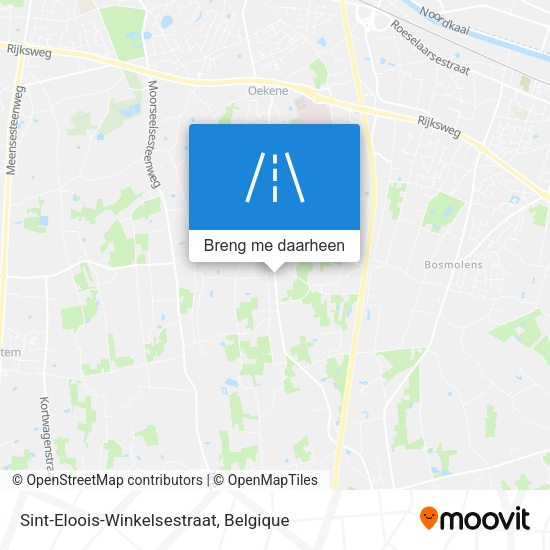 Sint-Eloois-Winkelsestraat kaart