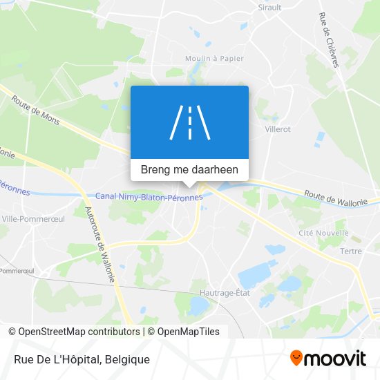 Rue De L'Hôpital kaart