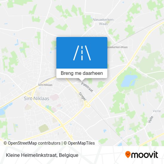 Kleine Heimelinkstraat kaart