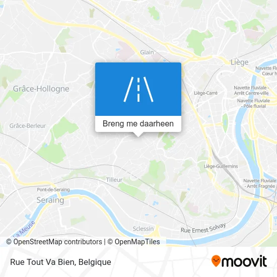 Rue Tout Va Bien kaart