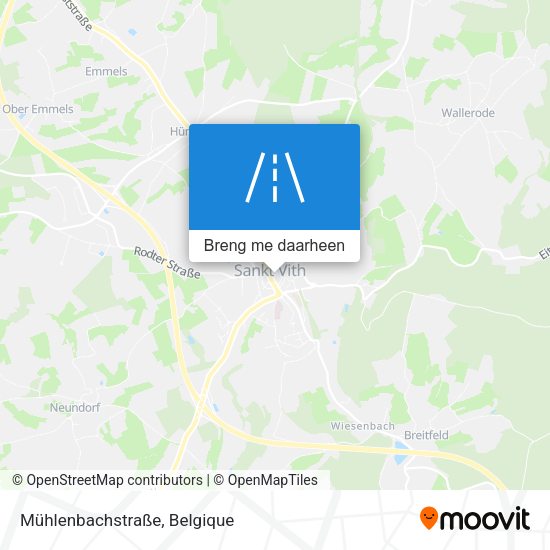 Mühlenbachstraße kaart