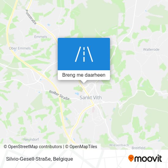 Silvio-Gesell-Straße kaart