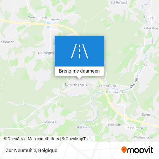 Zur Neumühle kaart