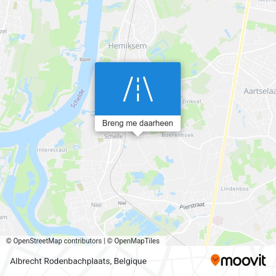 Albrecht Rodenbachplaats kaart