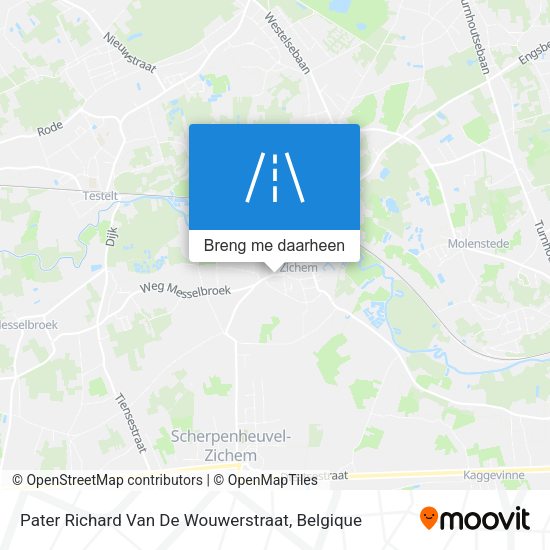 Pater Richard Van De Wouwerstraat kaart