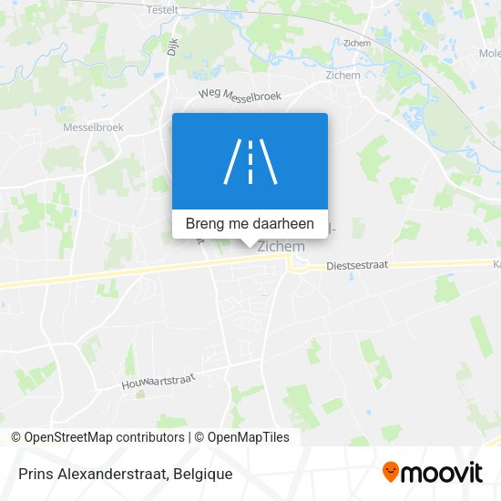 Prins Alexanderstraat kaart
