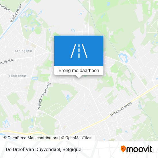 De Dreef Van Duyvendael kaart