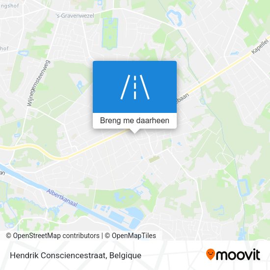 Hendrik Consciencestraat kaart