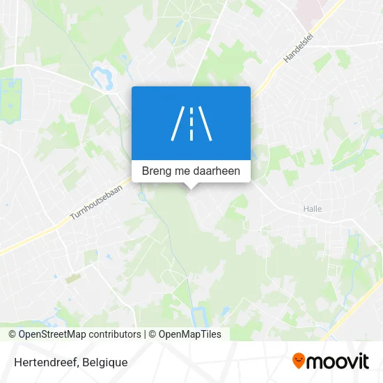 Hertendreef kaart