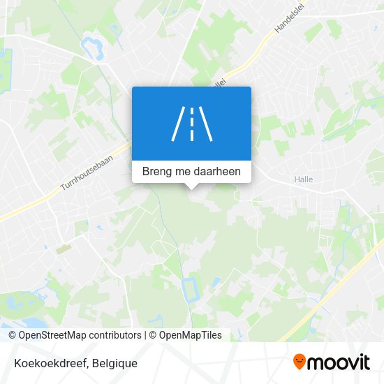 Koekoekdreef kaart