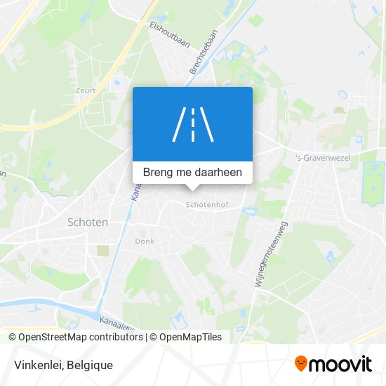 Vinkenlei kaart