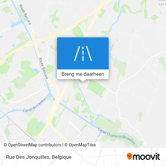 Rue Des Jonquilles kaart