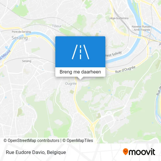 Rue Eudore Davio kaart