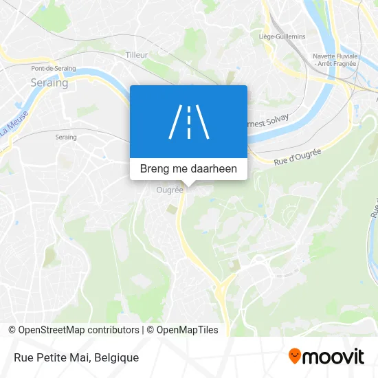 Rue Petite Mai kaart