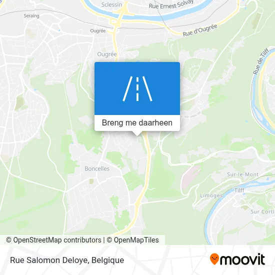 Rue Salomon Deloye kaart
