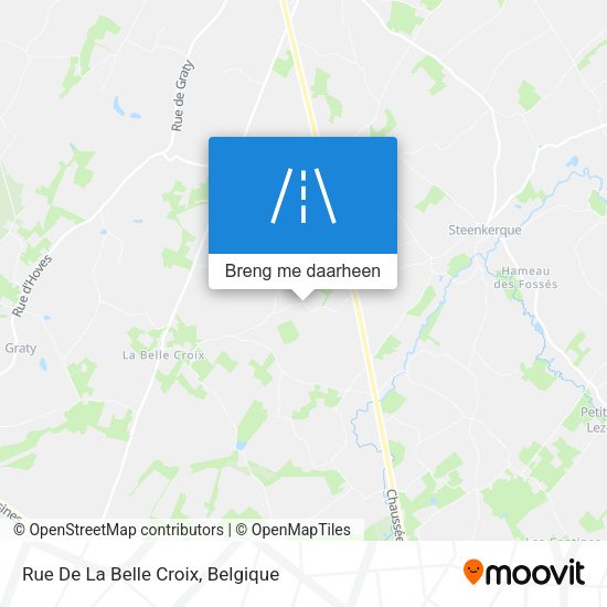Rue De La Belle Croix kaart