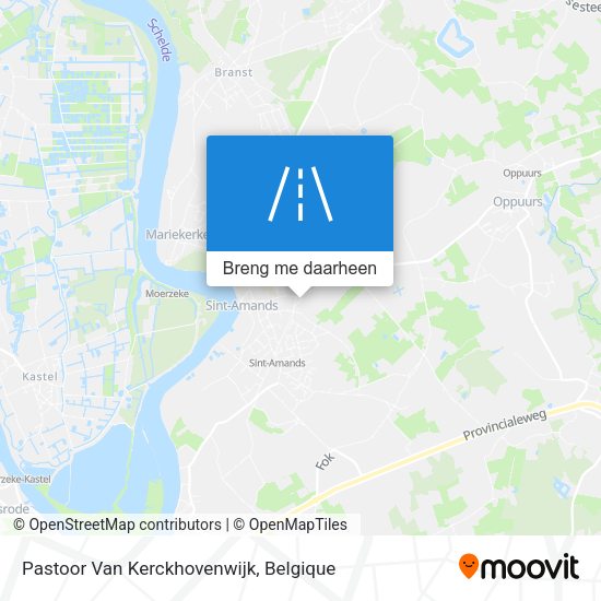 Pastoor Van Kerckhovenwijk kaart