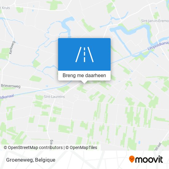 Groeneweg kaart