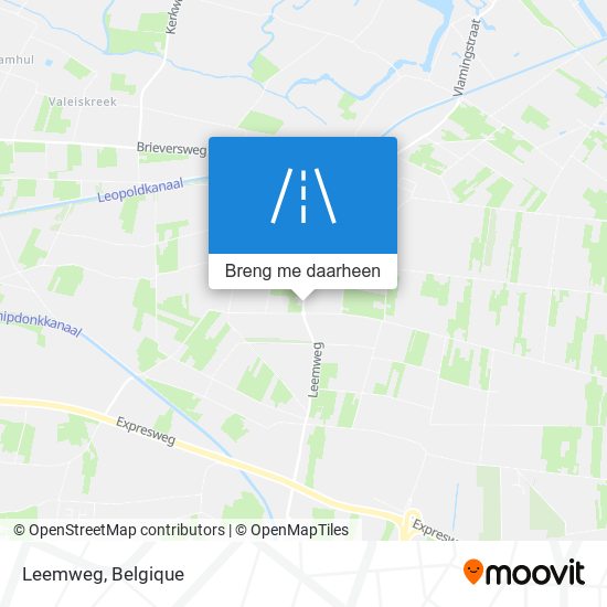 Leemweg kaart