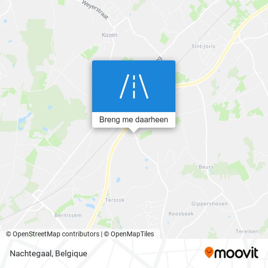 Nachtegaal kaart