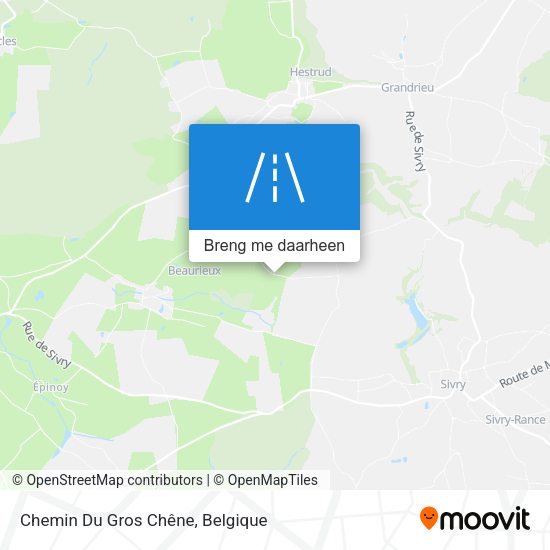 Chemin Du Gros Chêne kaart