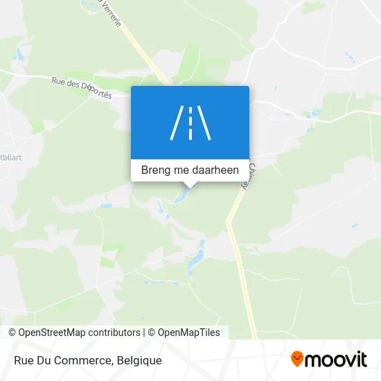 Rue Du Commerce kaart