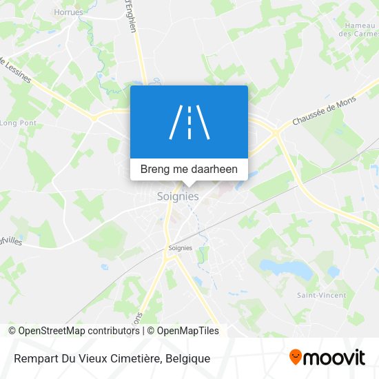 Rempart Du Vieux Cimetière kaart