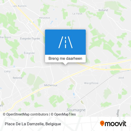 Place De La Damzelle kaart