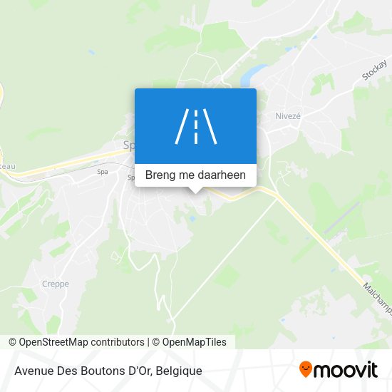 Avenue Des Boutons D'Or kaart