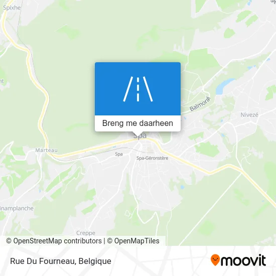 Rue Du Fourneau kaart