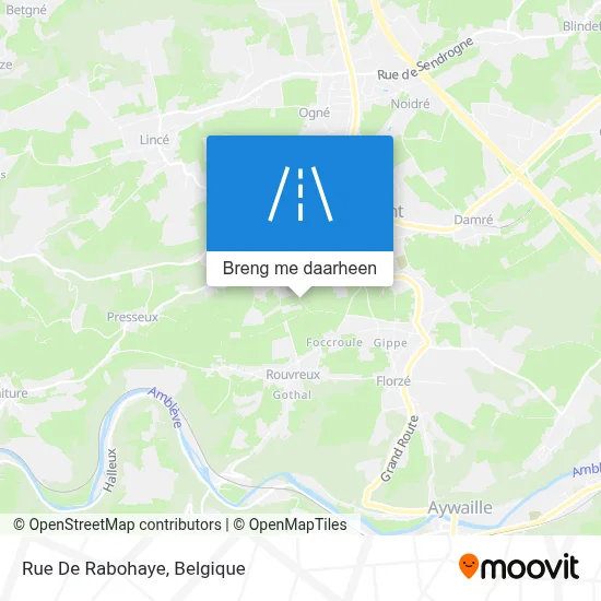 Rue De Rabohaye kaart
