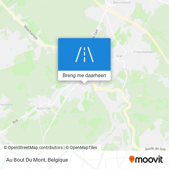 Au Bout Du Mont kaart