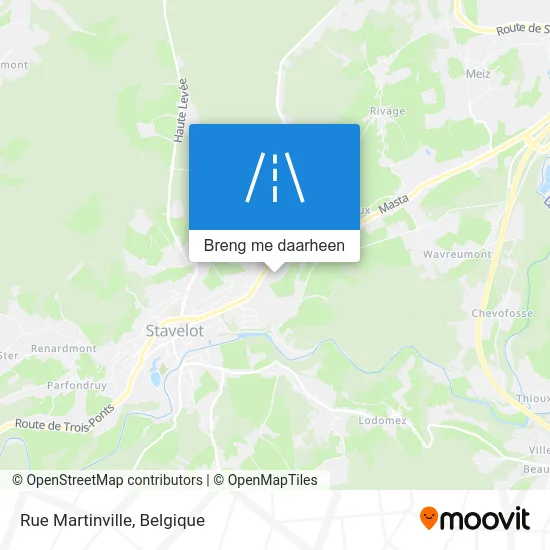 Rue Martinville kaart