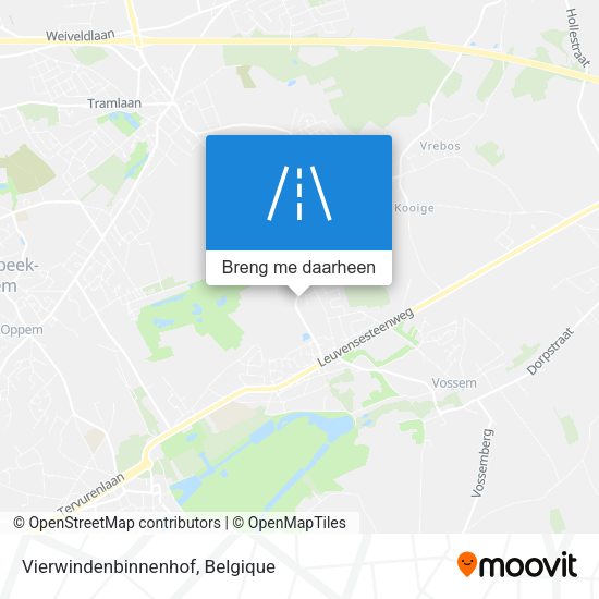 Vierwindenbinnenhof kaart