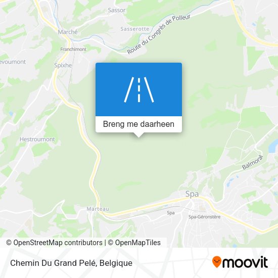 Chemin Du Grand Pelé kaart