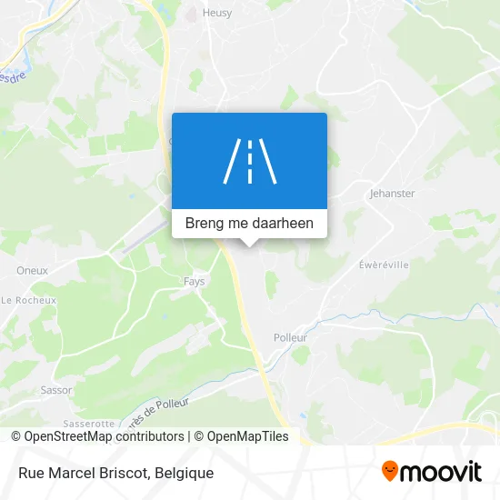 Rue Marcel Briscot kaart