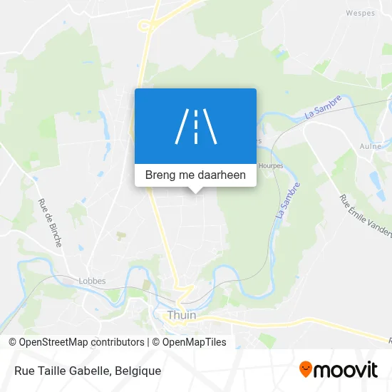 Rue Taille Gabelle kaart