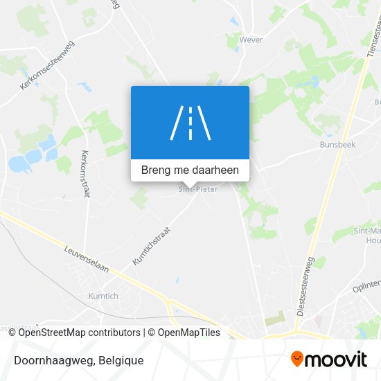 Doornhaagweg kaart